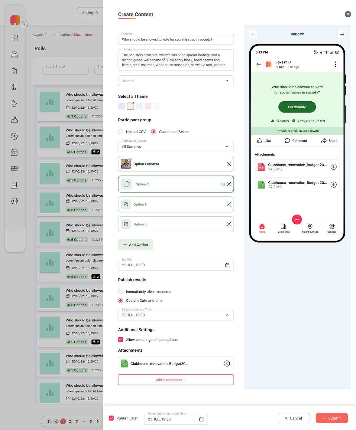Admin creation flow - 1